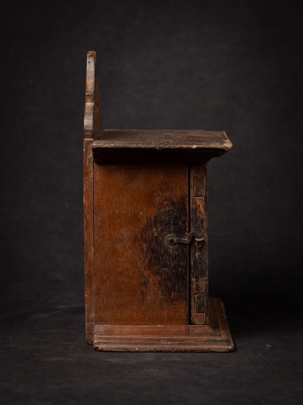 Wood 19th century Antique wooden Indian temple from India - OriginalBuddhas