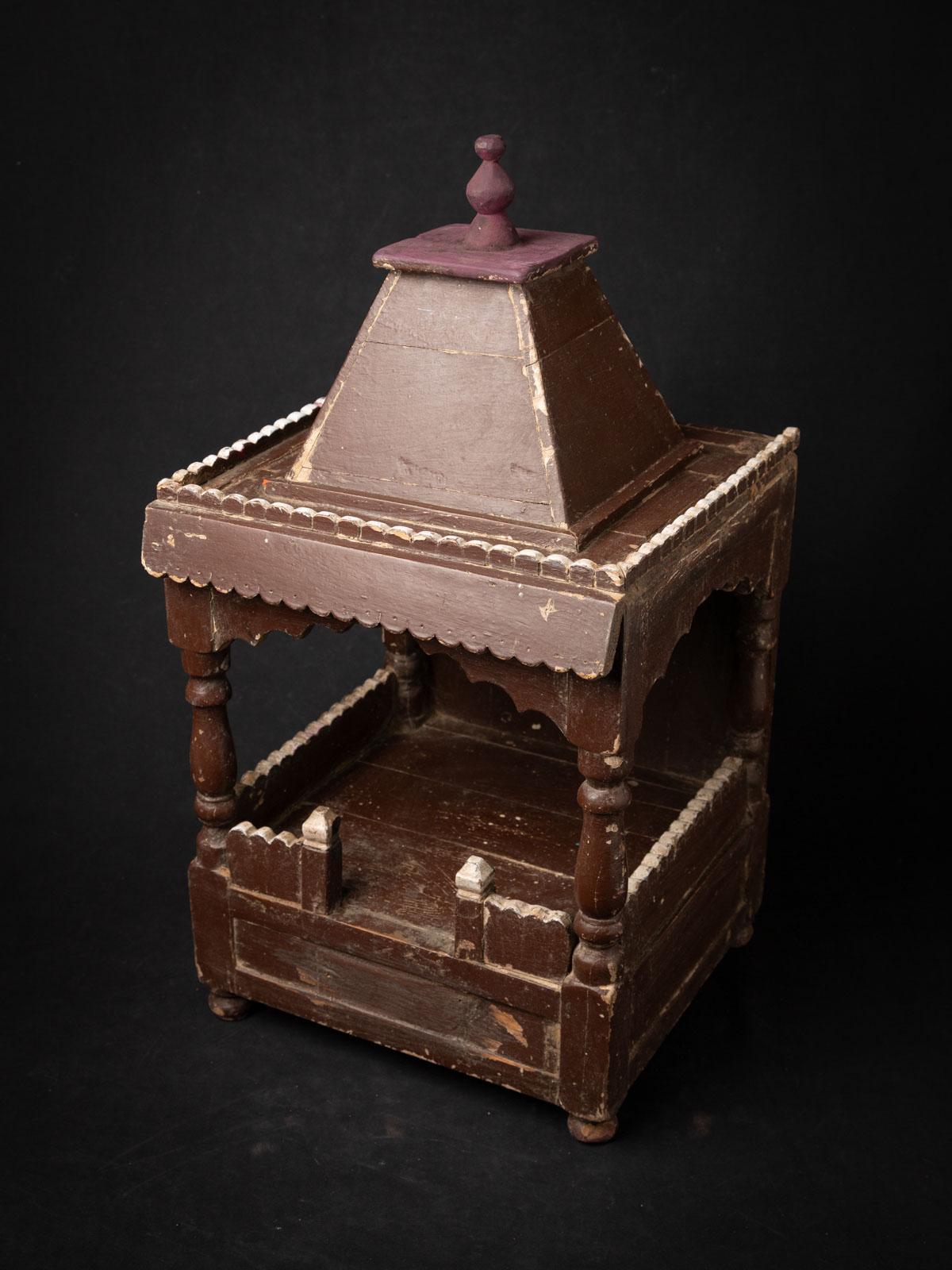 19th century Antique wooden Indian temple from India - OriginalBuddhas For Sale 1