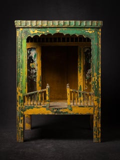 19th century Antique wooden Indian Temple - OriginalBuddhas