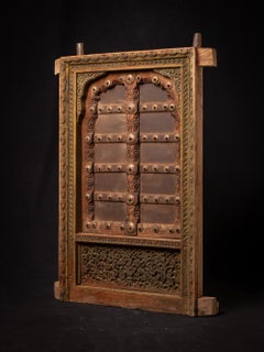 19th century antique wooden Indian window frame - OriginalBuddhas
