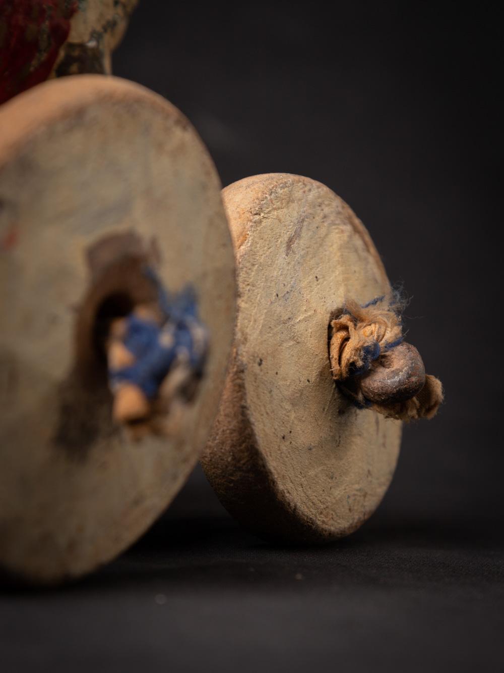 19th century antique wooden Nandi Bull from India  OriginalBuddhas In Good Condition In DEVENTER, NL