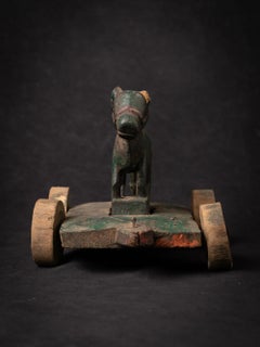 19th century antique wooden Nandi Bull - OriginalBuddhas