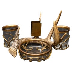 19th Century Antler Desk Accessory