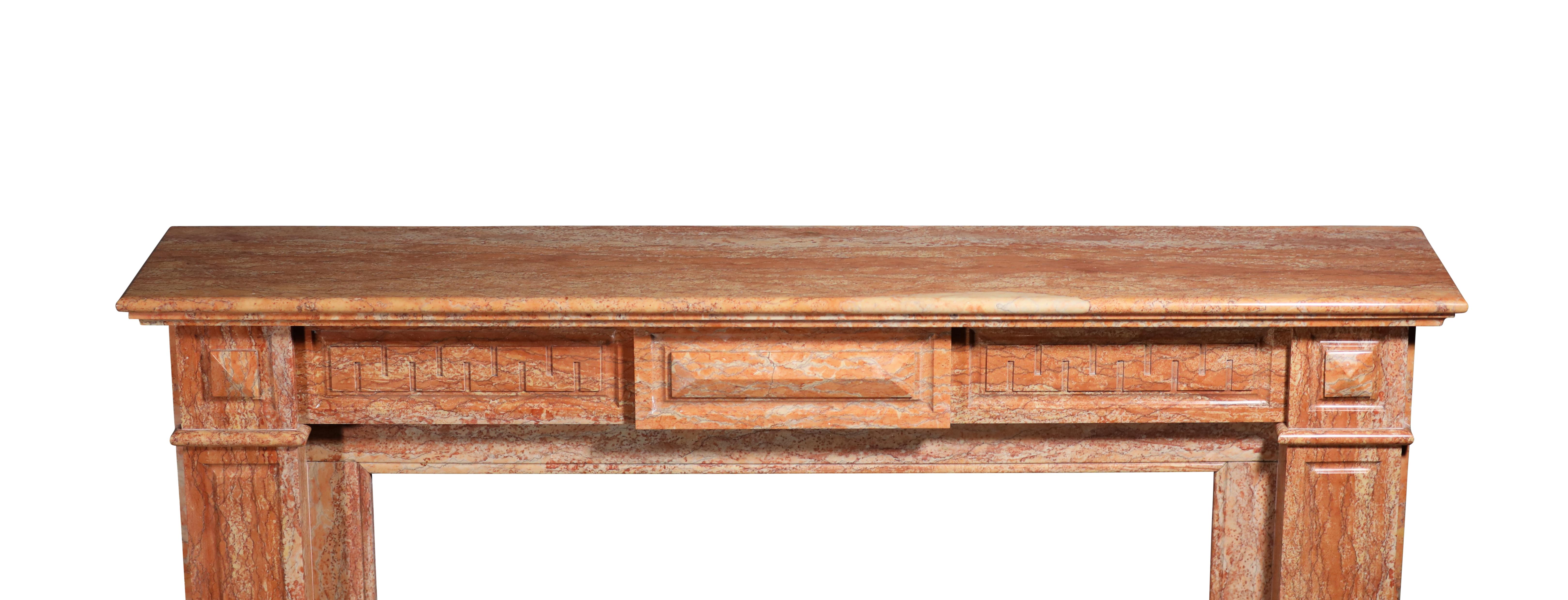19th Century Antwerp Merchant House Marble Fireplace Mantel For Sale 9