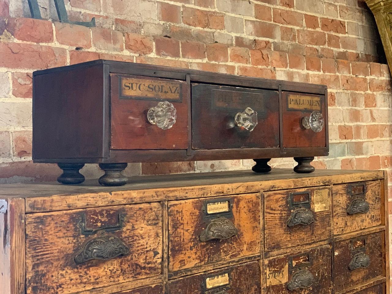 British 19th Century Apothecary Cabinet For Sale