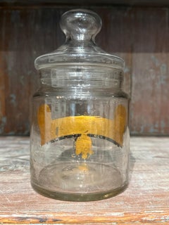 Frasco de botica del siglo XIX