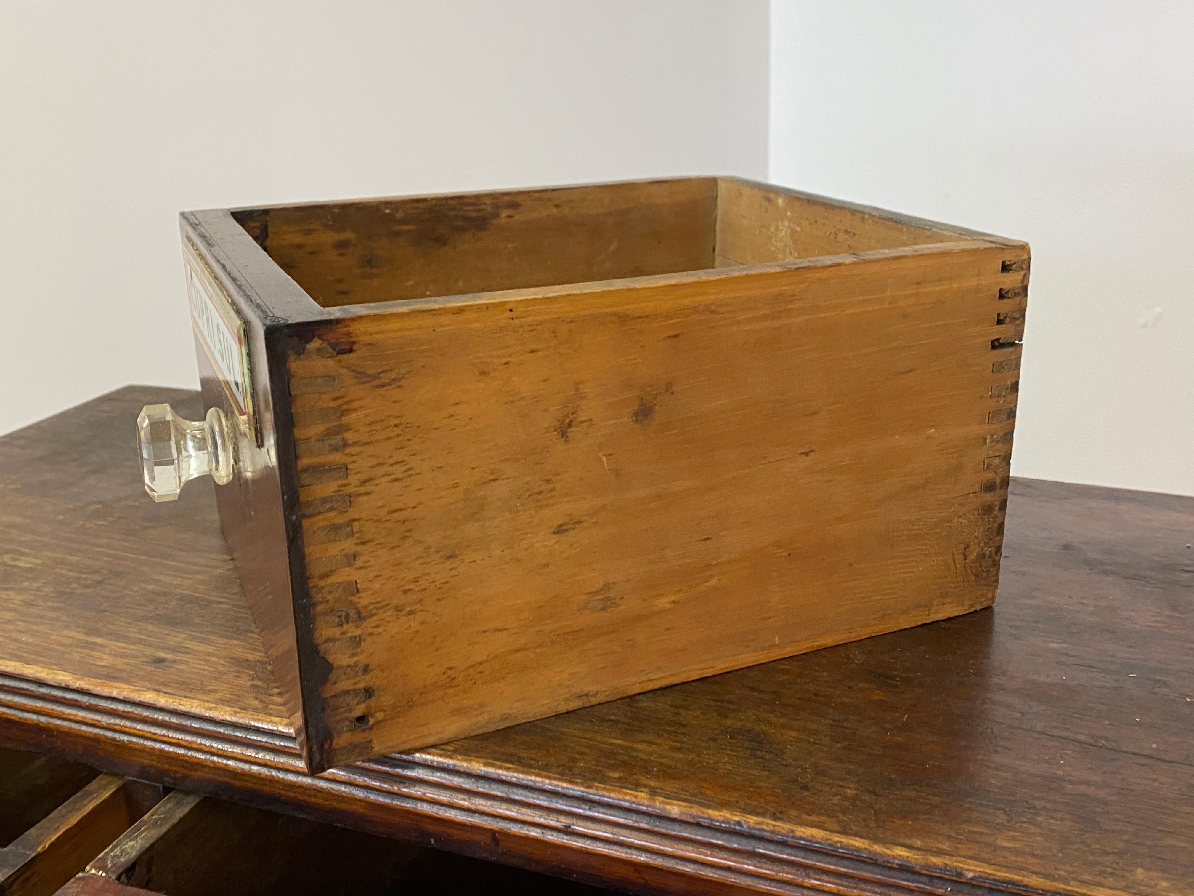 19th Century Apothecary / Medicine Cabinet In Good Condition In San Francisco, CA