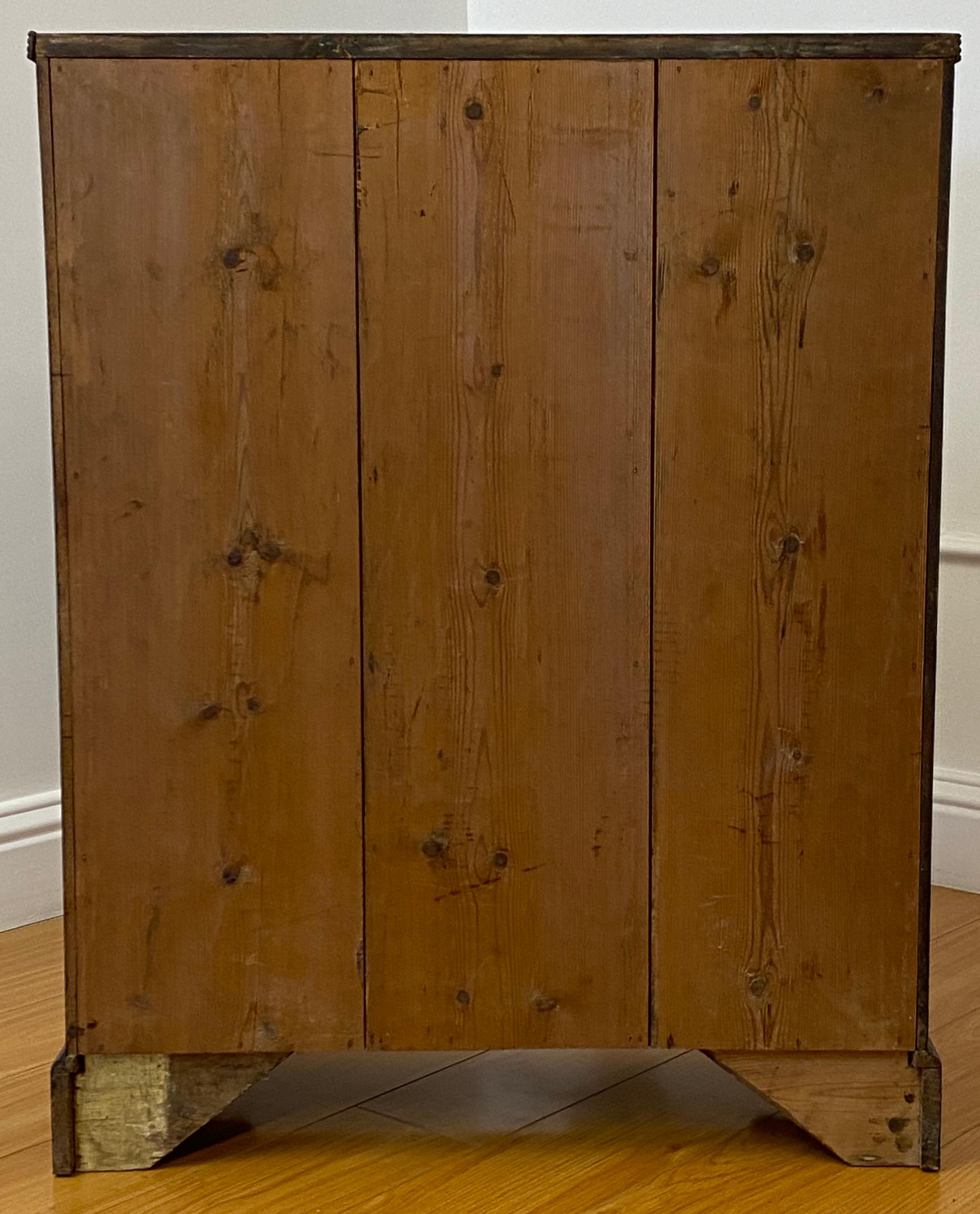 Wood 19th Century Apothecary / Medicine Cabinet