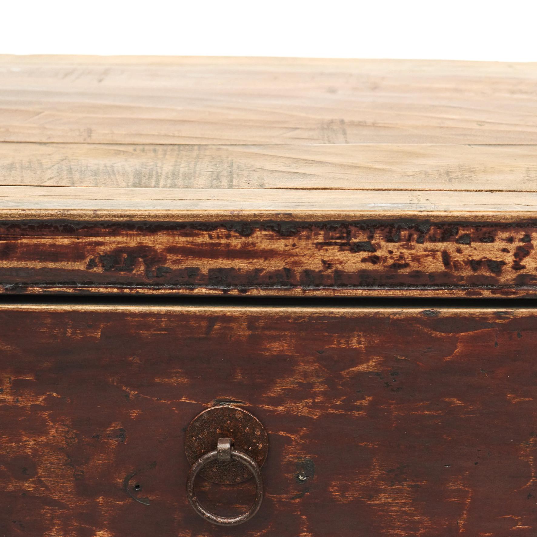 Wood 19th Century Apothecary Medicine Chest with 24 Drawers