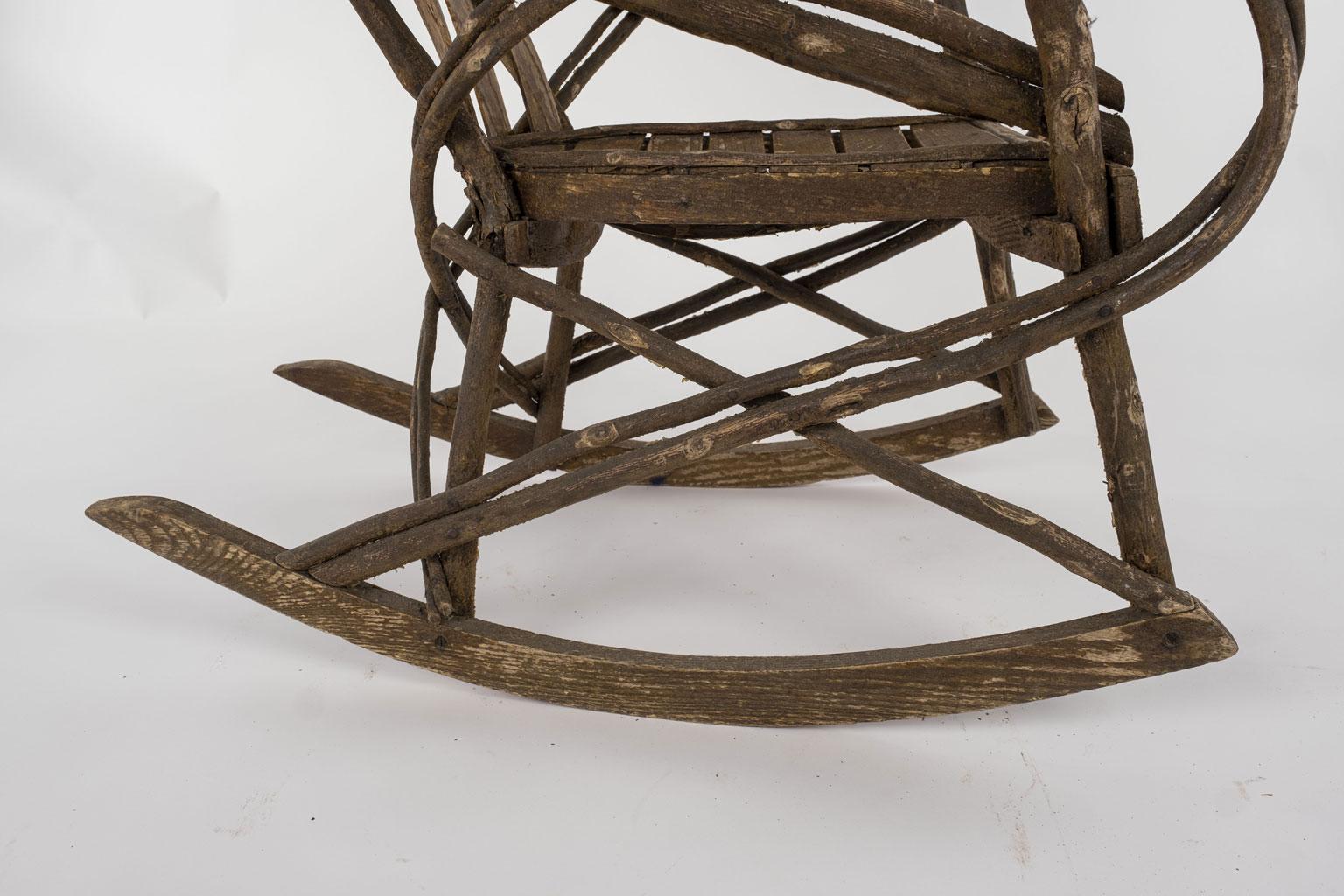 19th Century Appalachian Rocking Chair 7