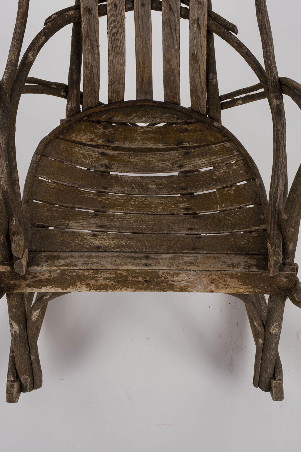 Folk Art 19th Century Appalachian Rocking Chair