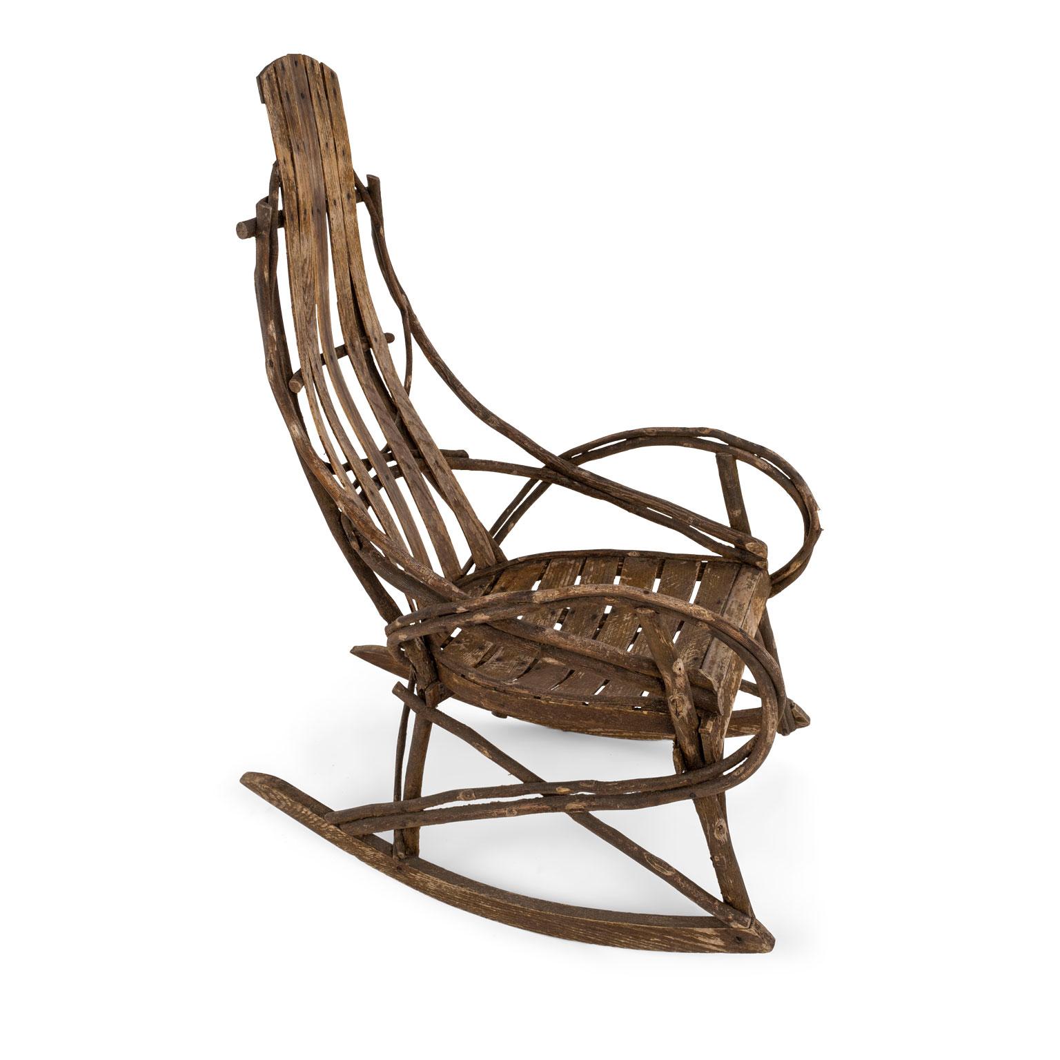 19th Century Appalachian Rocking Chair In Good Condition In Houston, TX