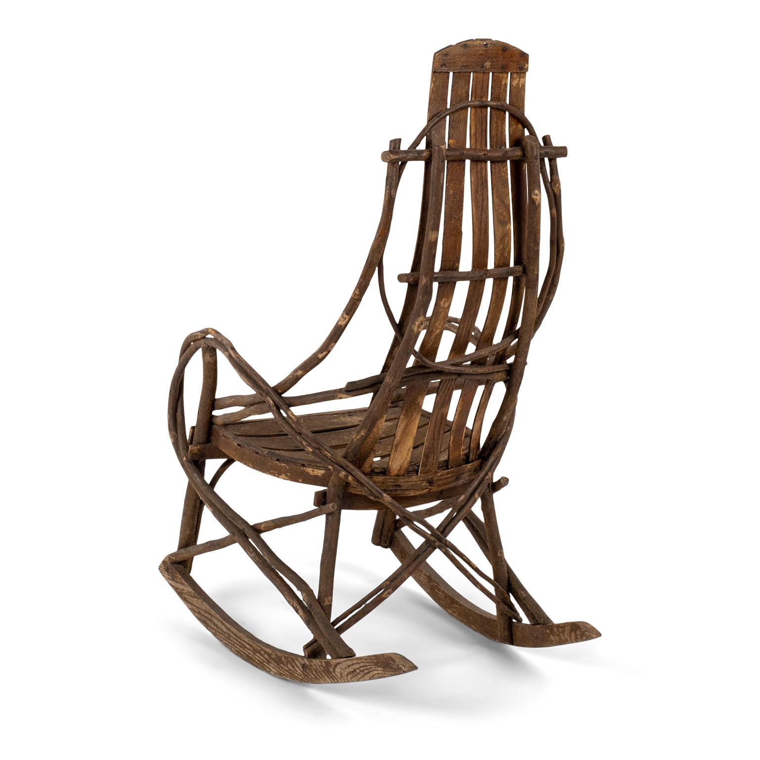 Oak 19th Century Appalachian Rocking Chair