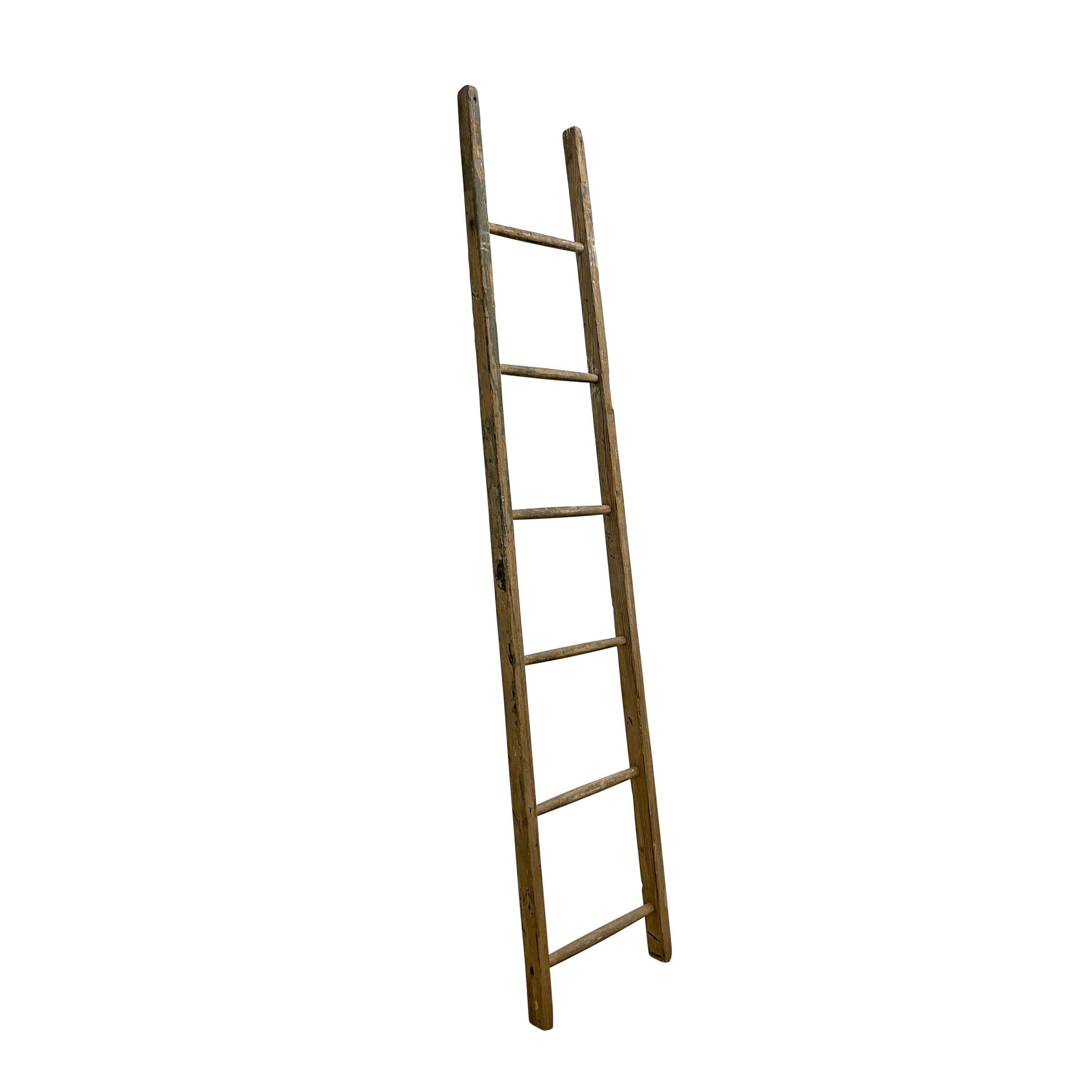 Rustic 19th Century Apple Picking Ladder