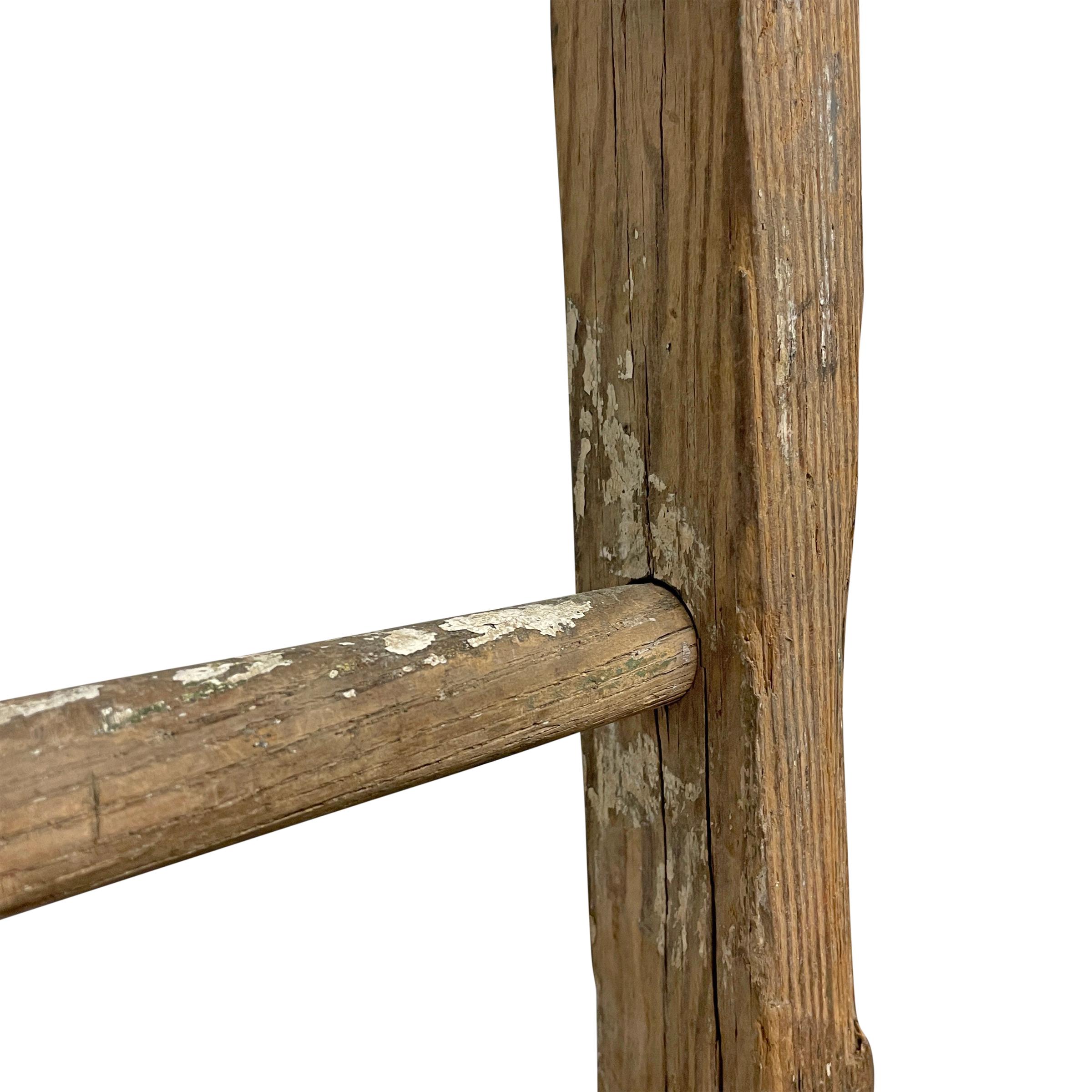 Wood 19th Century Apple Picking Ladder