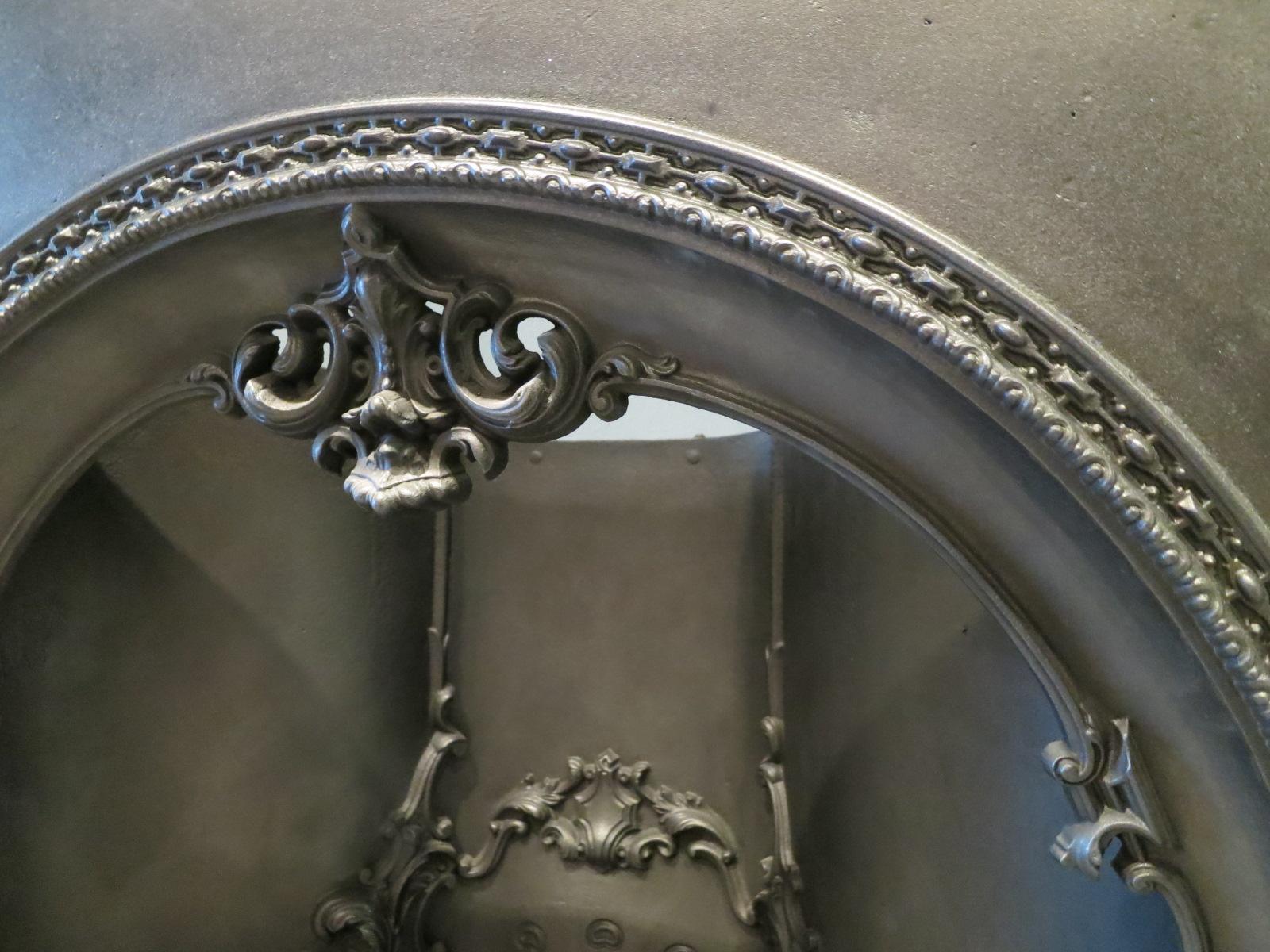 Cast 19th Century Arched Fireplace Insert