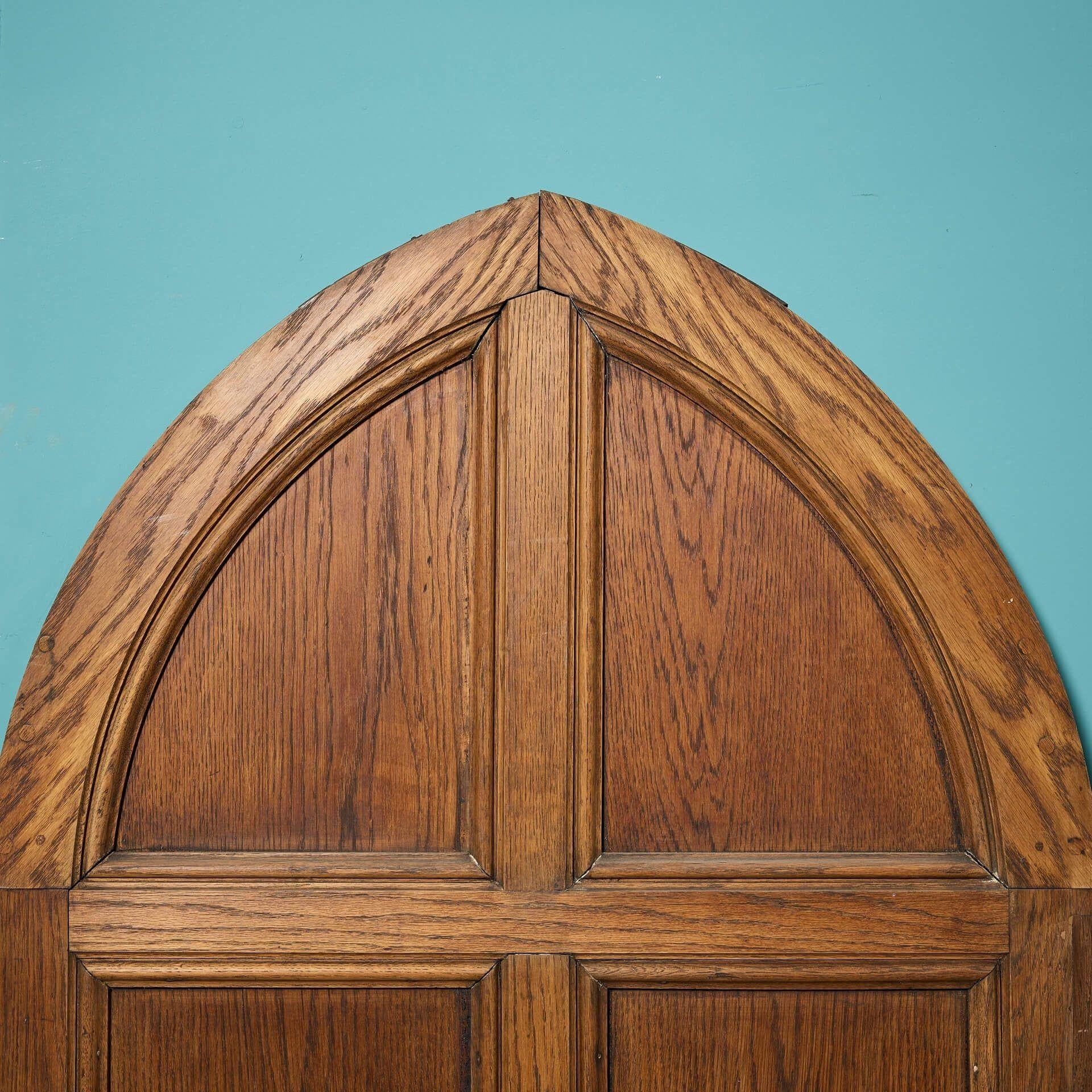 Edoardiano Porta ad arco in Oak del XIX secolo in vendita