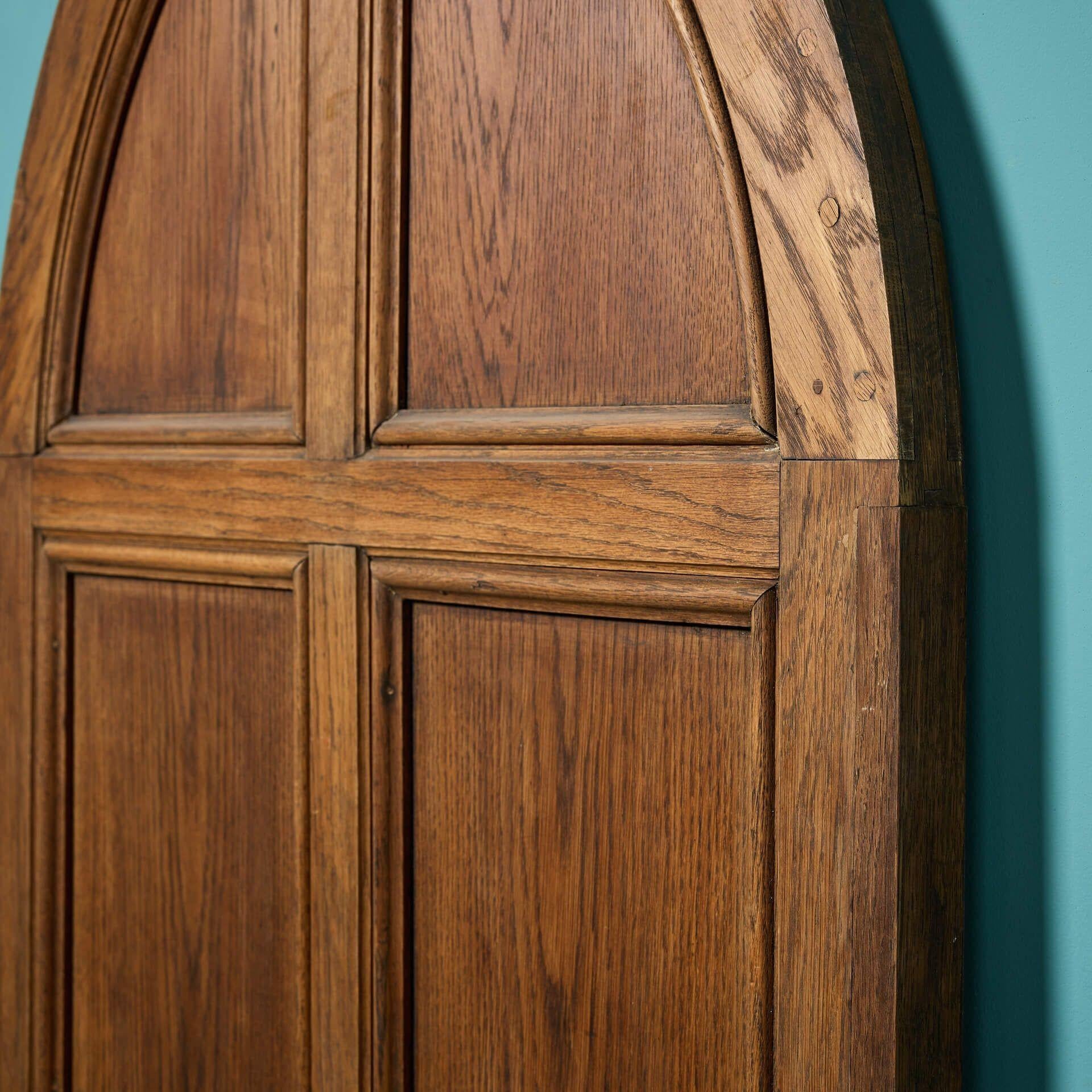 Fatto a mano Porta ad arco in Oak del XIX secolo in vendita