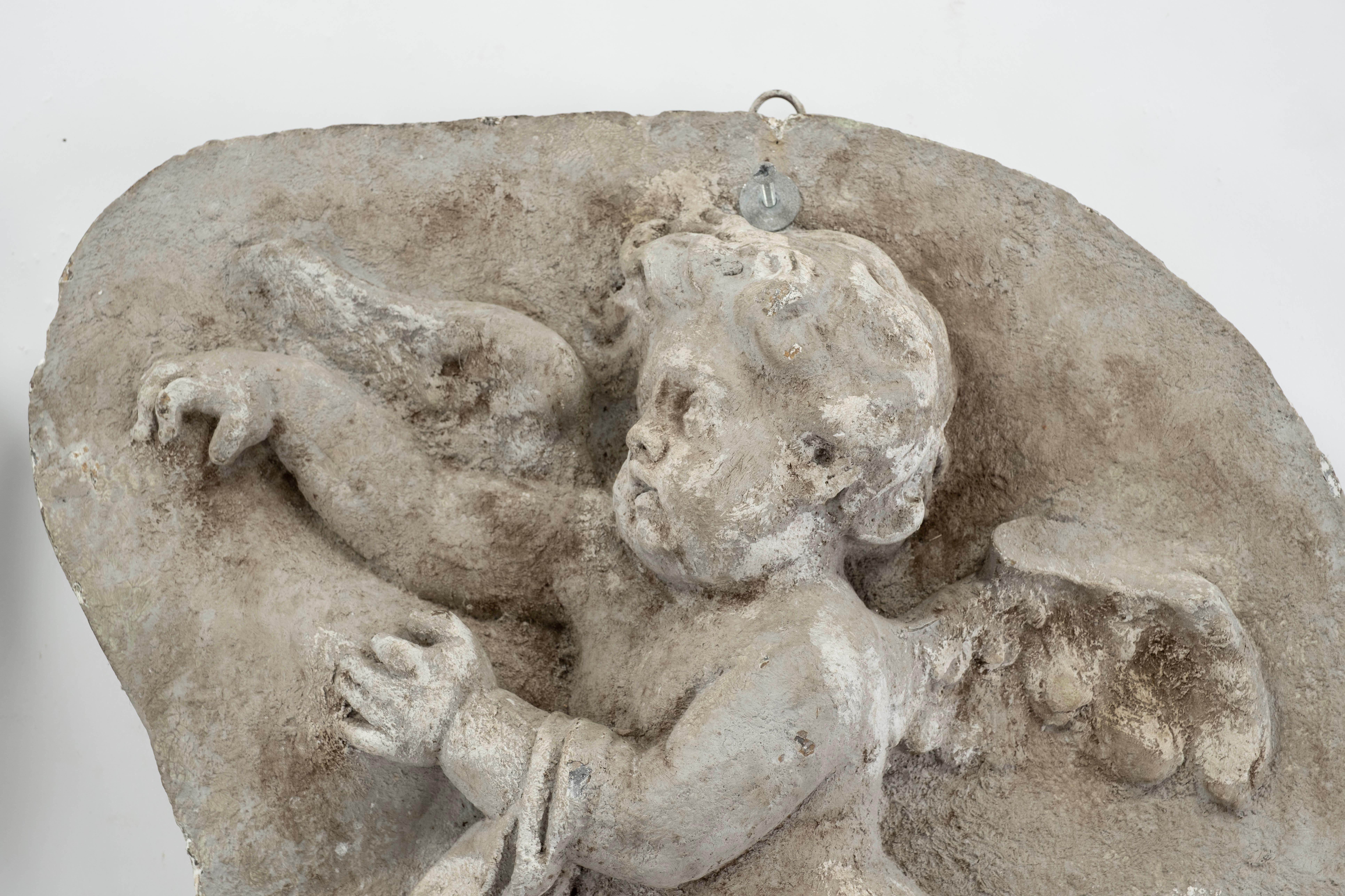 19th Century Architectural Detail of Putti For Sale 1