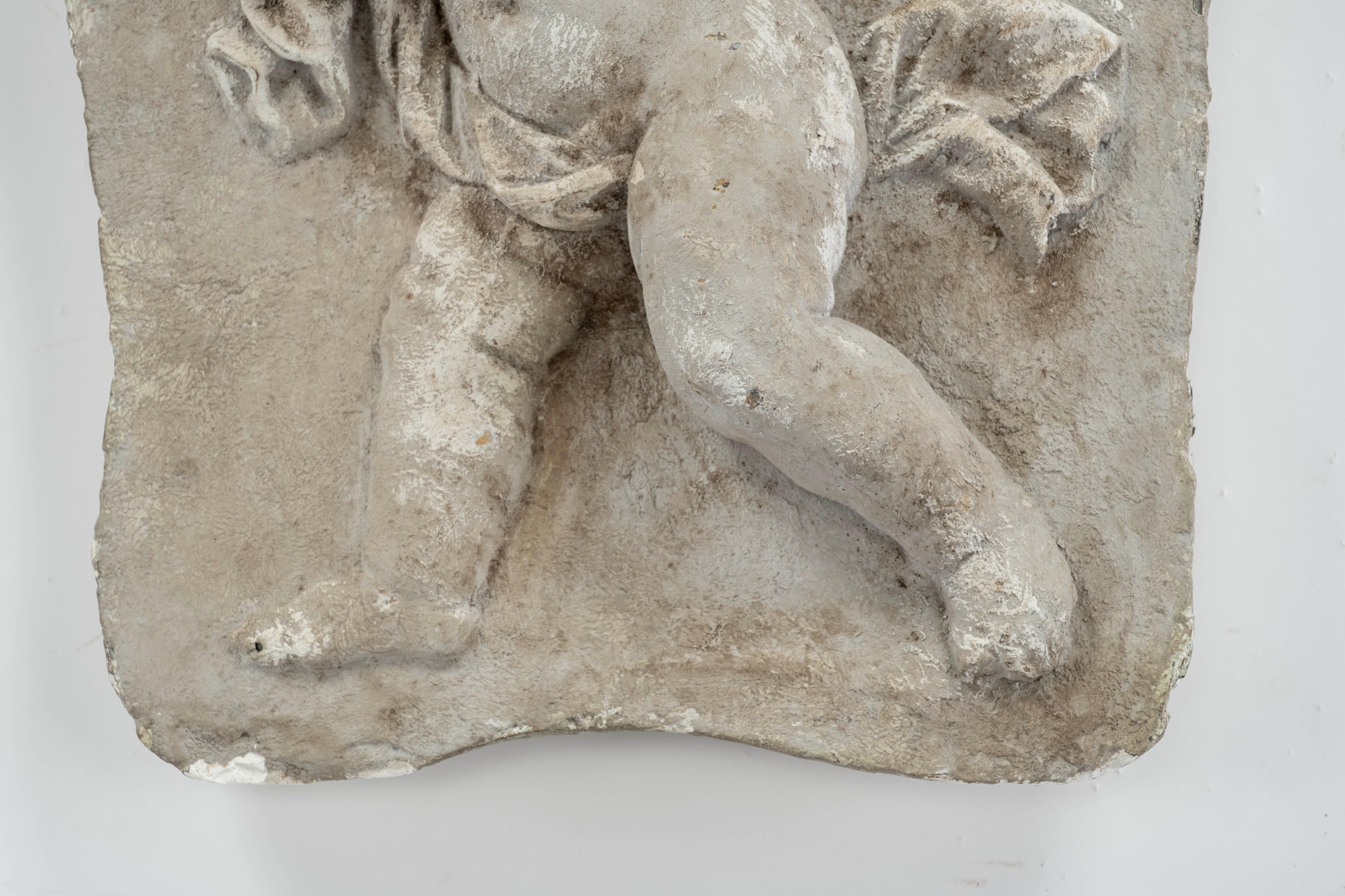 19th Century Architectural Detail of Putti For Sale 2