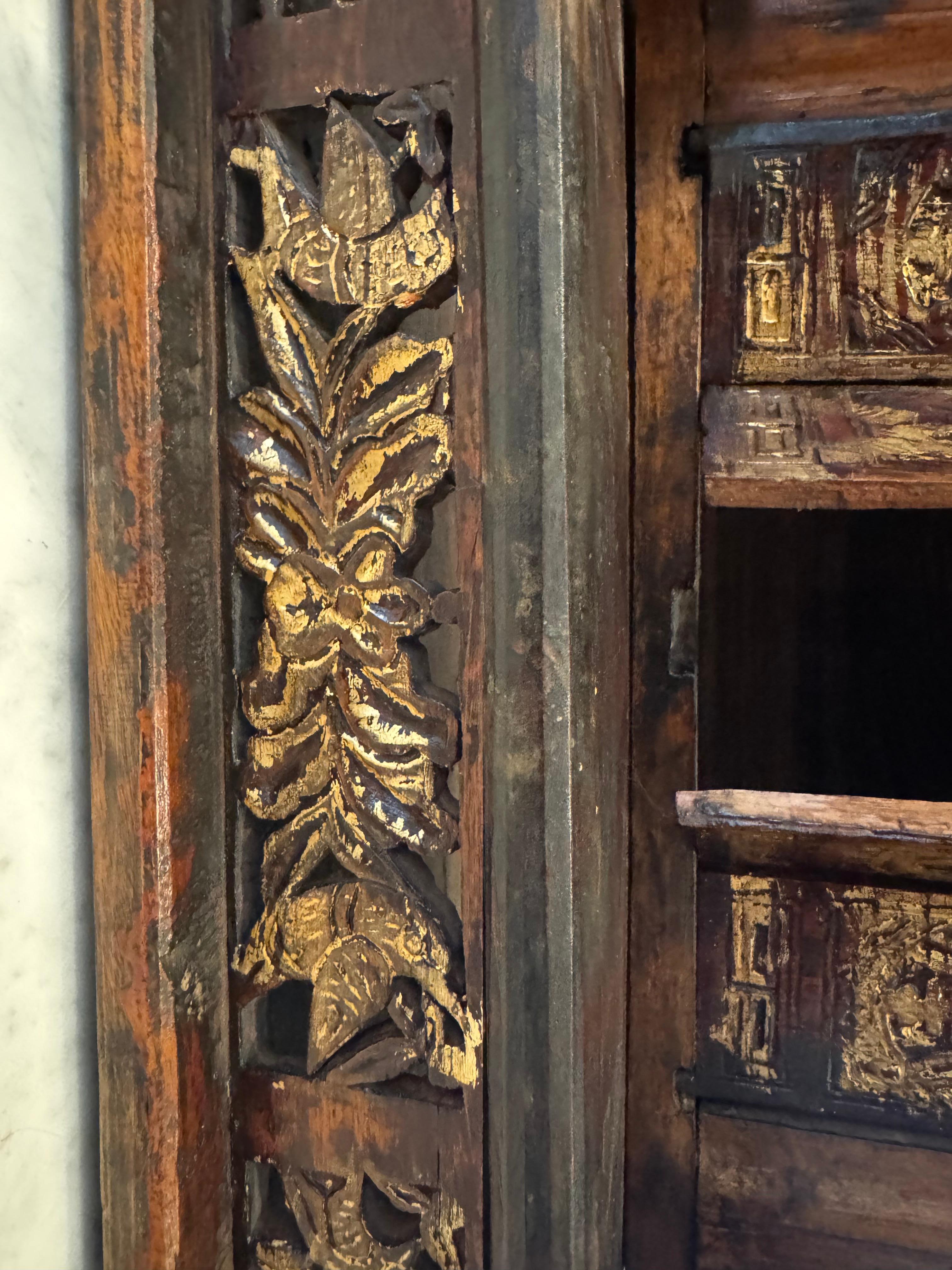 Modèle architectural du XIXe siècle d'un temple chinois en vente 4