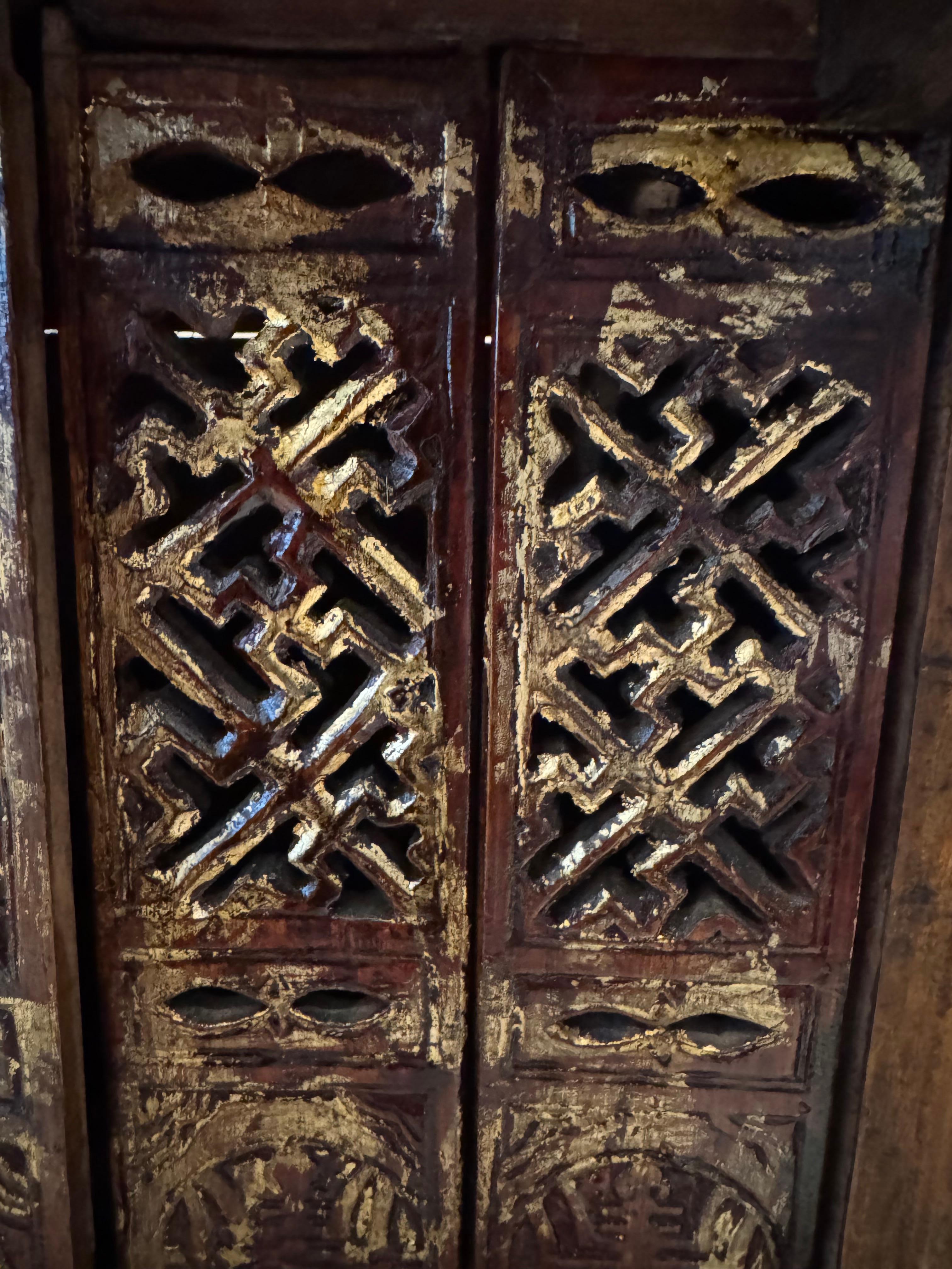 Modèle architectural du XIXe siècle d'un temple chinois en vente 3