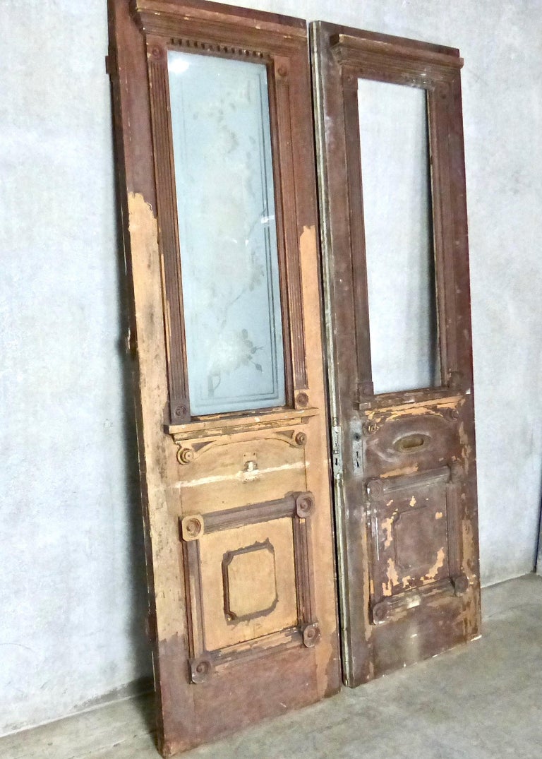 19th Century Architectural Salvage Decorative Entry Doors at 1stDibs salvage entry doors