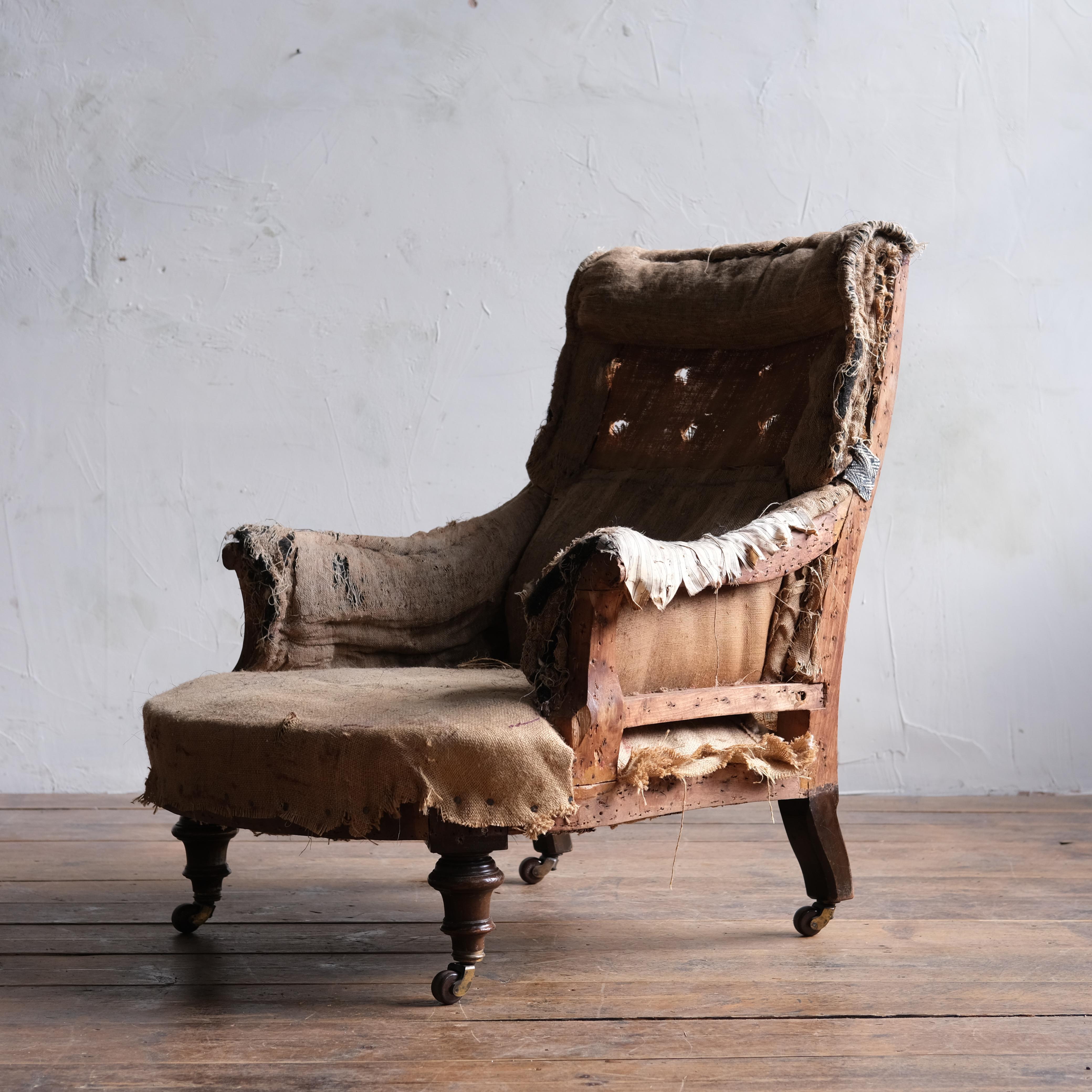 19th Century Armchair by Jas Shoolbred For Sale at 1stDibs james