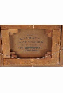 19th Century Armfield Style Oil on Canvas Dog Painting Two Terriers