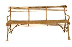 19th Century Arras Garden Bench