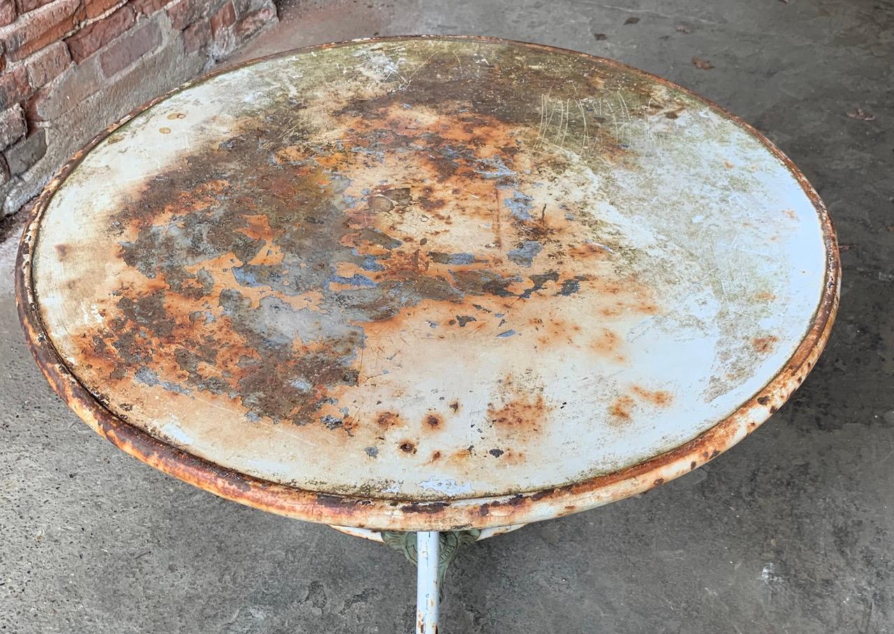French 19th Century Arras Garden Table For Sale