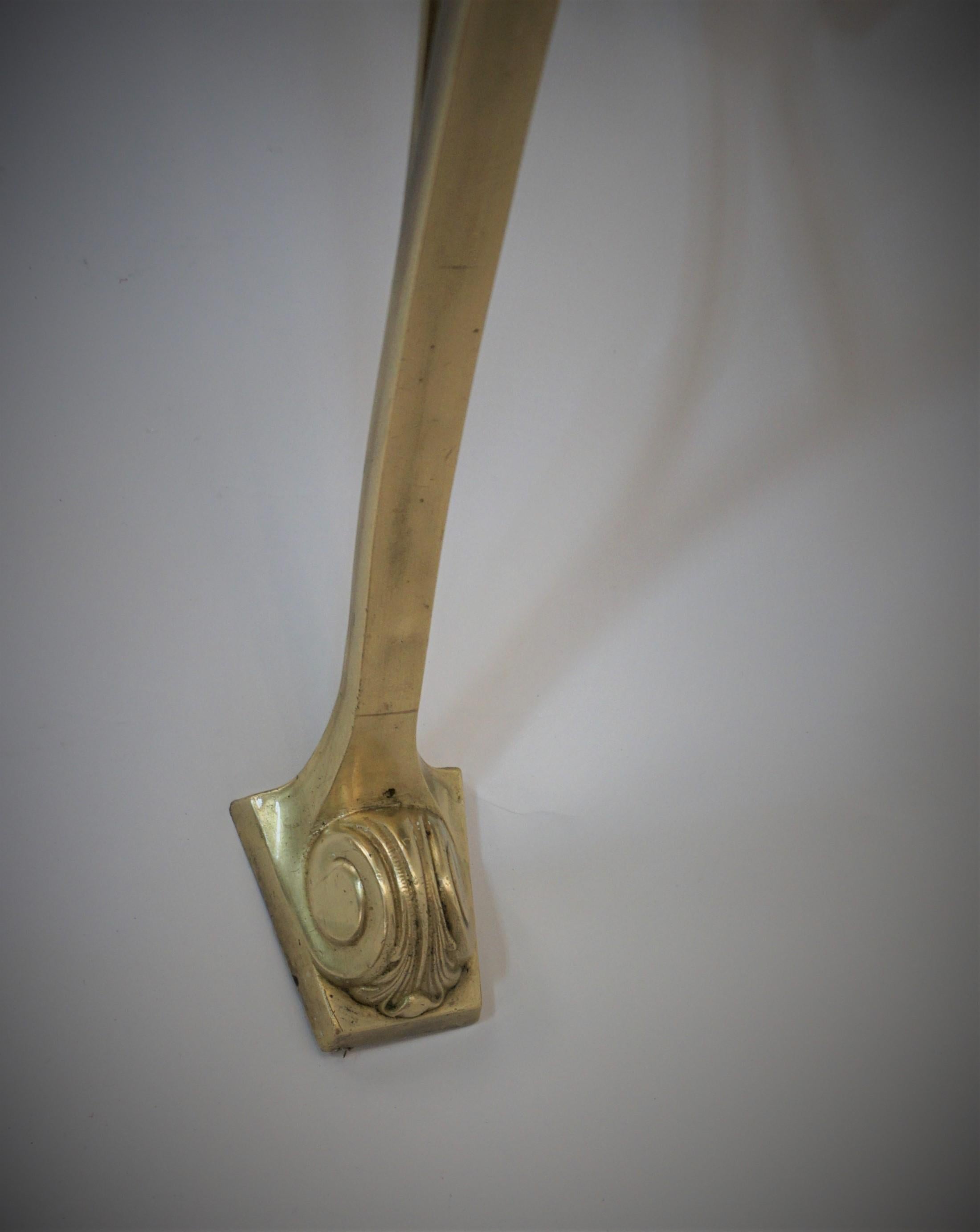 19th Century Art Nouveau Bronze Floor Lamp 1
