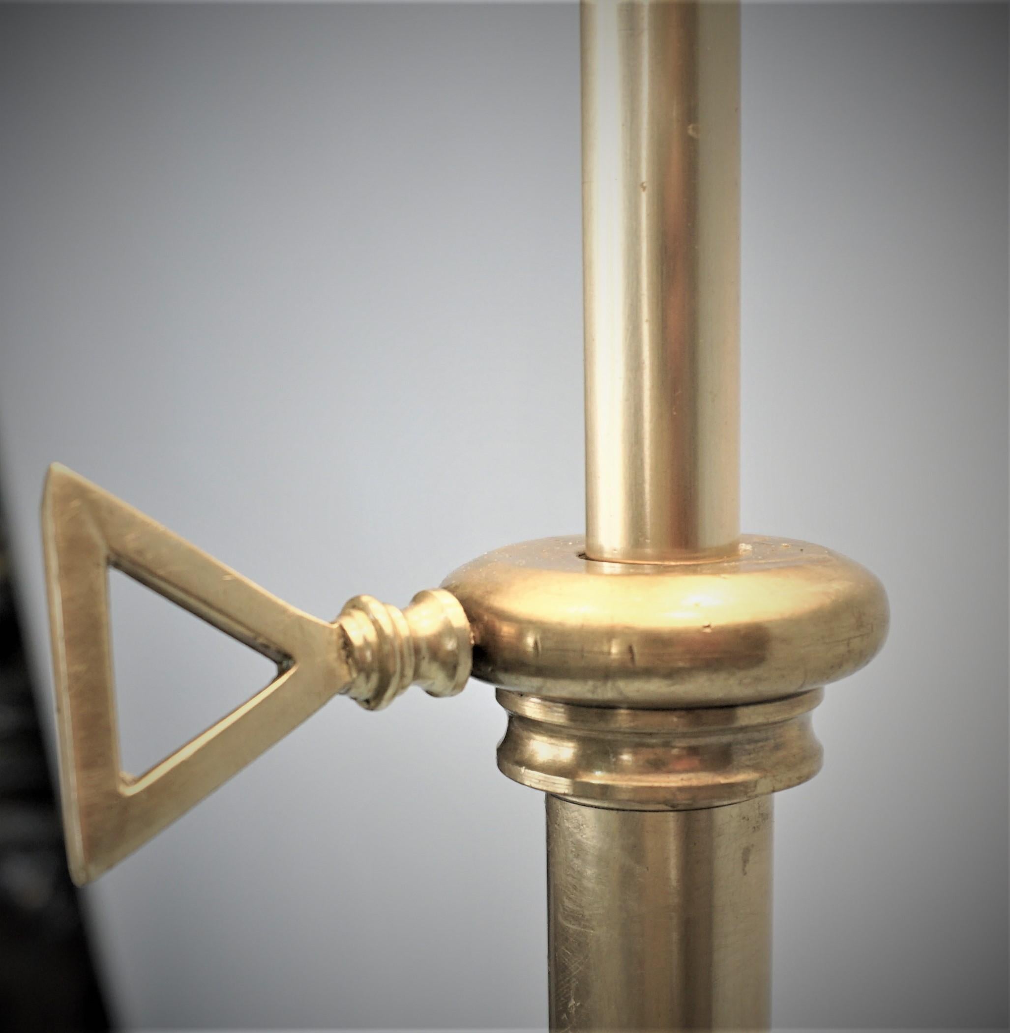 19th Century Art Nouveau Bronze Floor Lamp 2