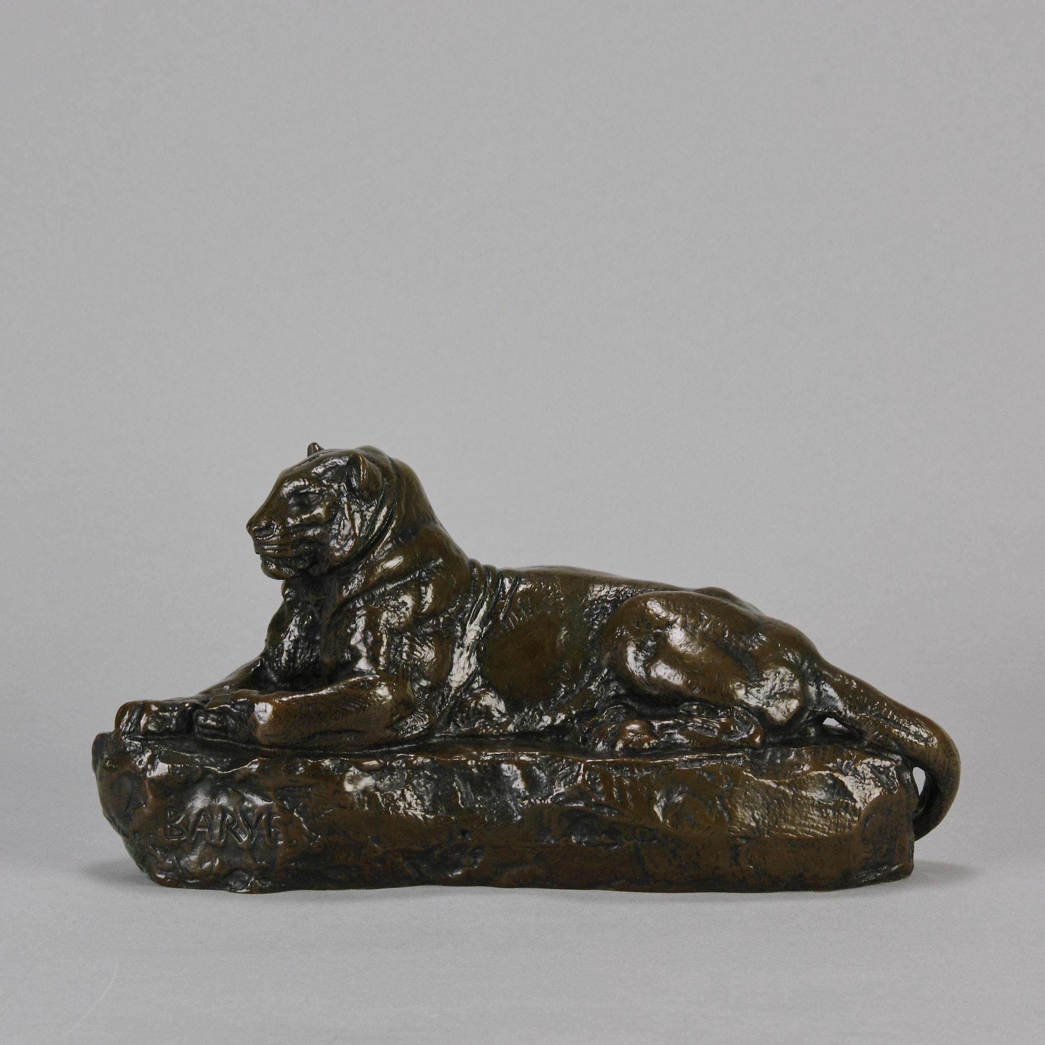 19. Jahrhundert Jugendstil Bronze 