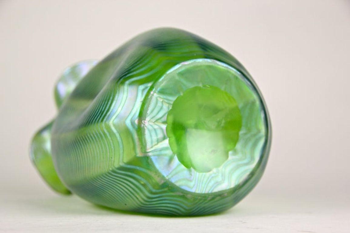 19th Century Art Nouveau Glass Vase by Loetz - Crete Phaenomen, CZ circa 1898 For Sale 5
