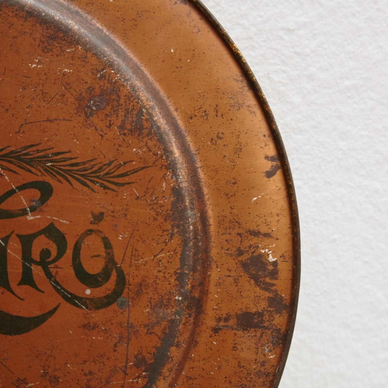 Métal Plaque en métal Art Nouveau du 19ème siècle R.Casas et C.Miró en vente