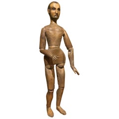 19th Century Articulated Lay Model Mannekin Mannequin