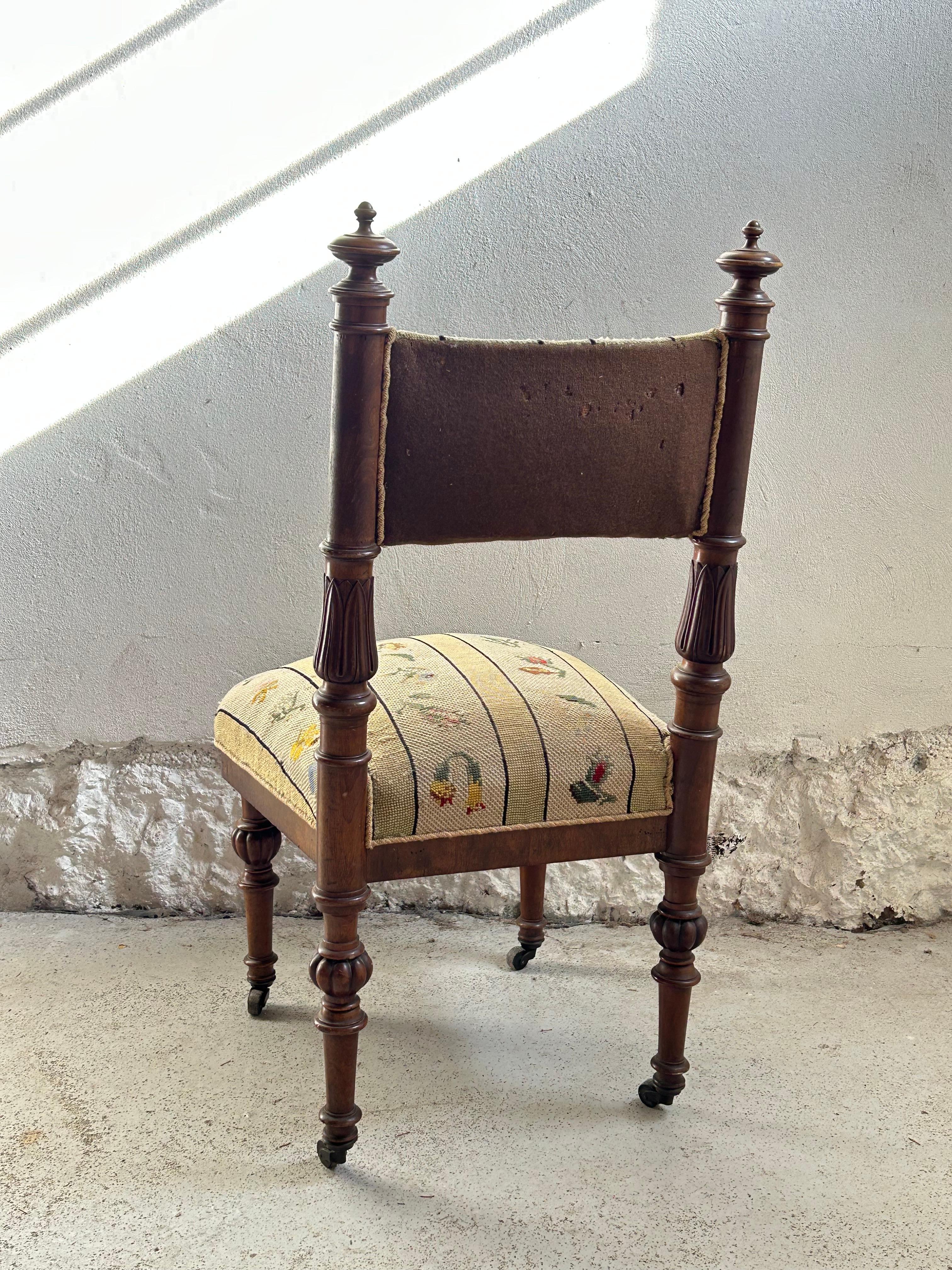 Danish 19th century Artist chair by Jørgen Roed, Denmark 1860’s For Sale