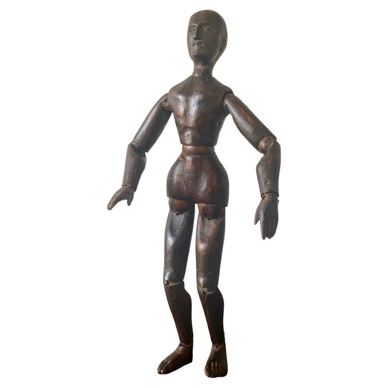 Künstlerfigur aus dem 19. Jahrhundert