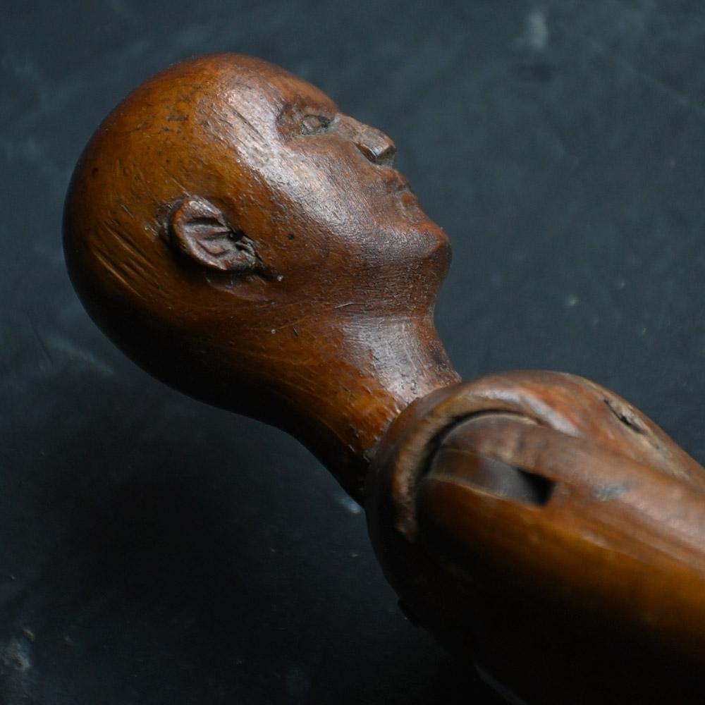 Forma de figura laica masculina de artista del siglo XIX Pino en venta