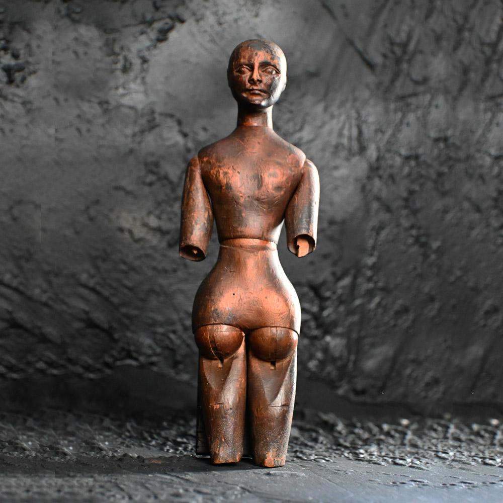Victorian 19th Century Artists Lay Figure Fragment For Sale