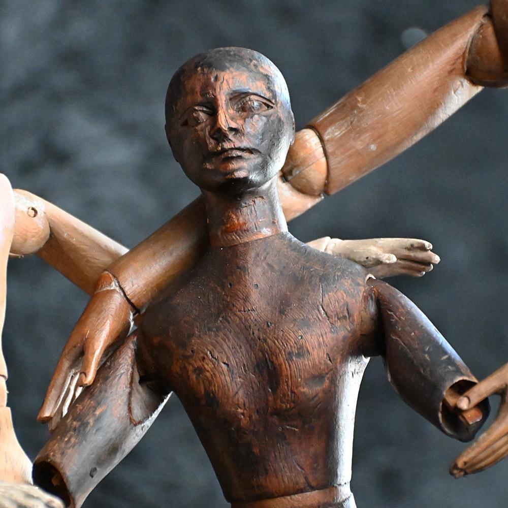 British 19th Century Artists Lay Figure Fragment