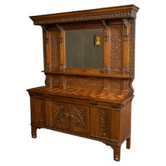 19th Century Arts & Crafts Oak Dresser