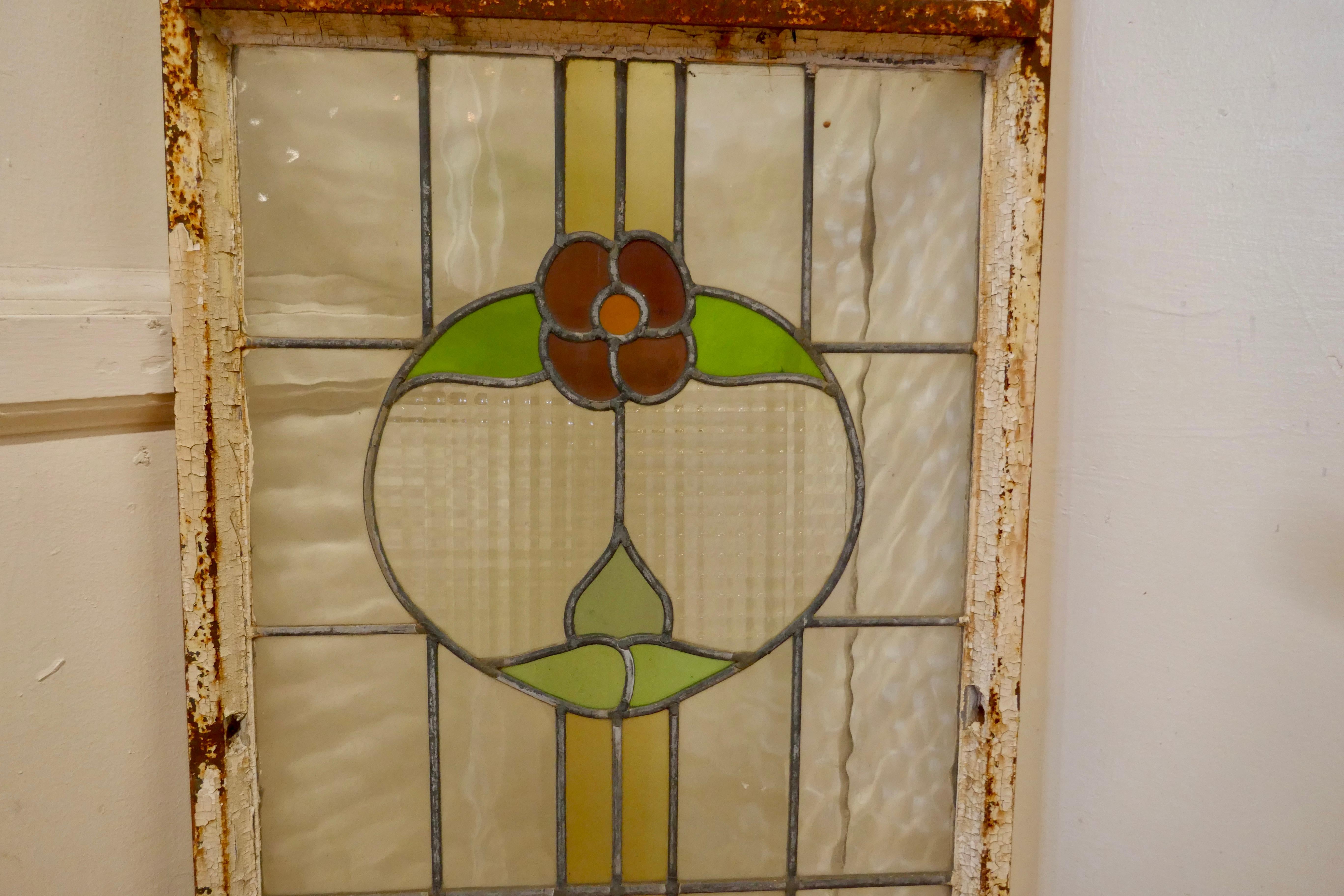 19th Century Arts and Crafts Stained Glass Window In Good Condition For Sale In Chillerton, Isle of Wight
