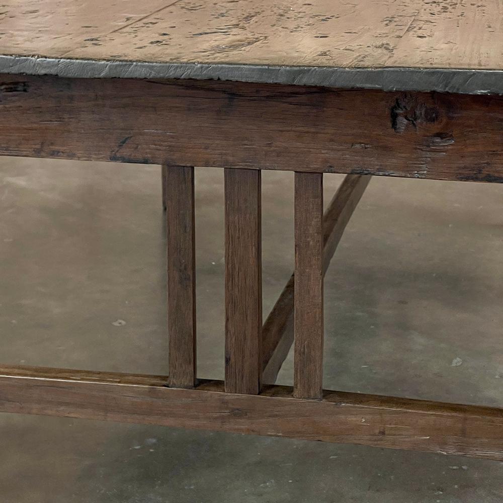 19th Century Arts & Crafts Rustic Chestnut Coffee Table  For Sale 2