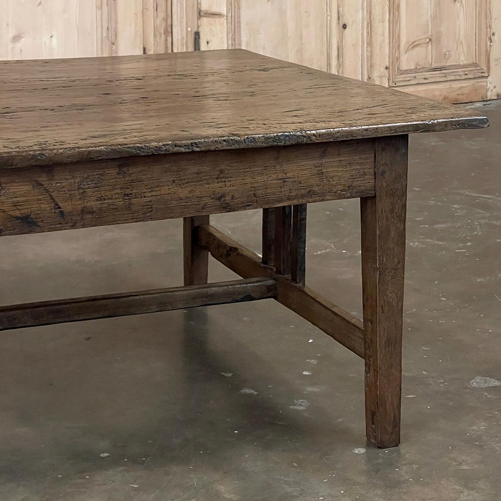 19th Century Arts & Crafts Rustic Chestnut Coffee Table  For Sale 1