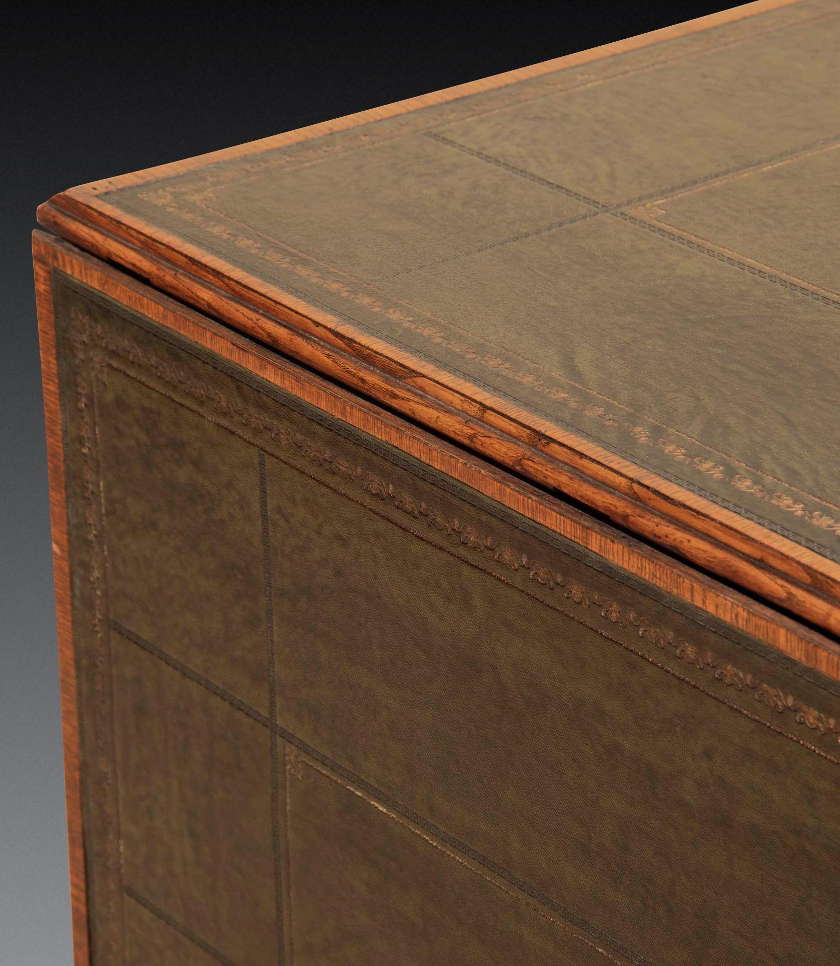 19th Century Ash Partners Desk For Sale 4