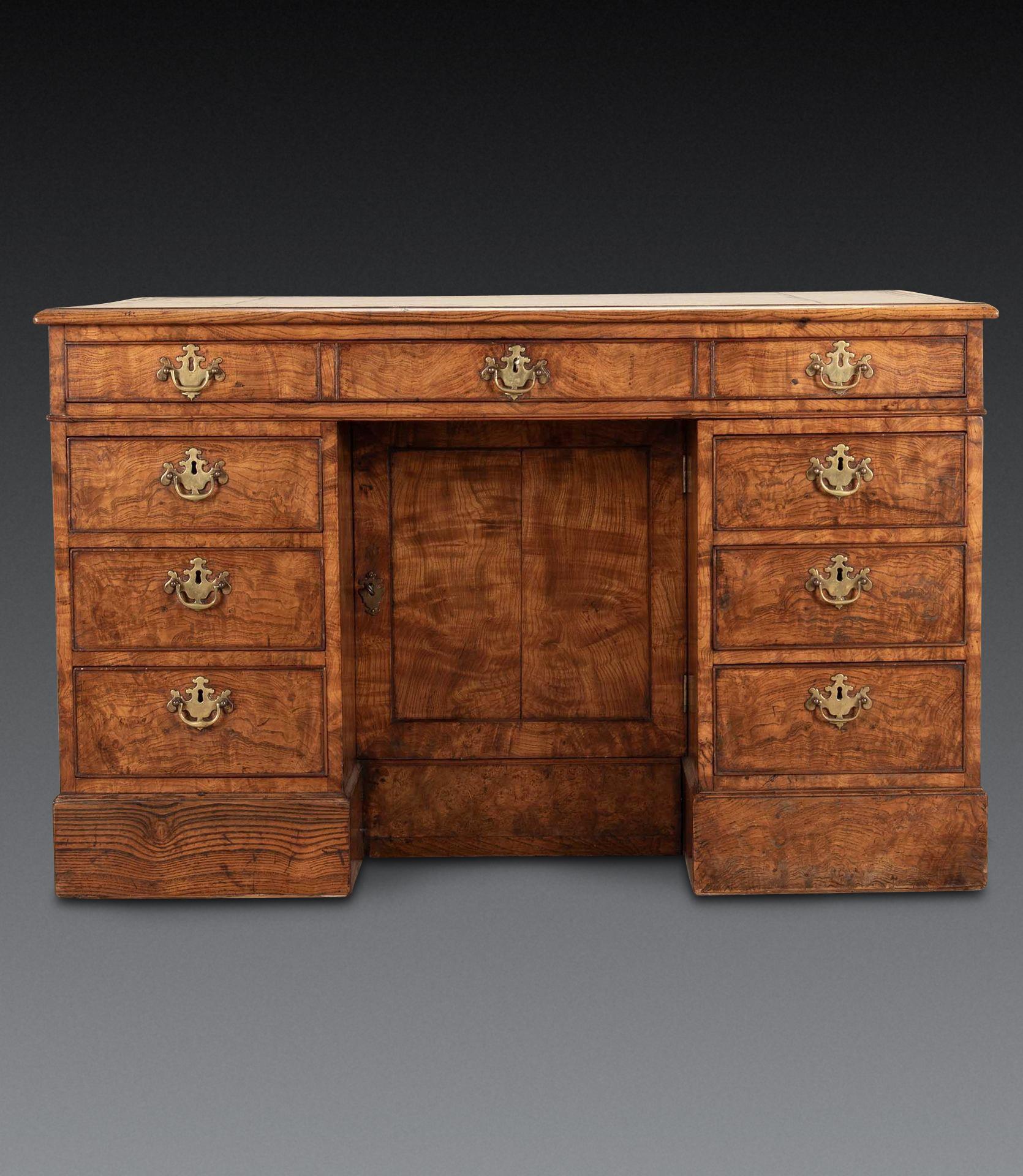 19th Century Ash Partners Desk In Good Condition For Sale In Shipston-On-Stour, GB