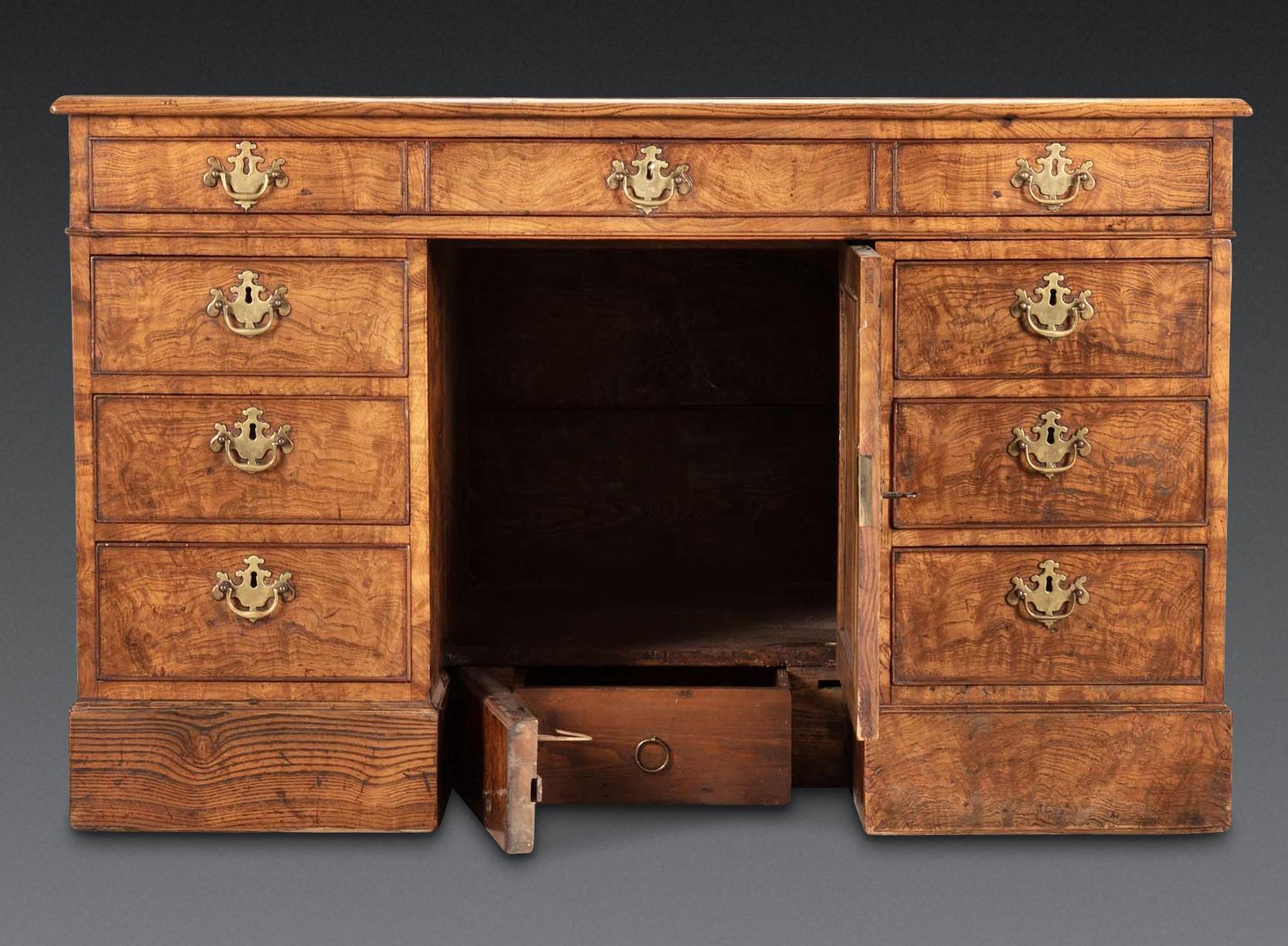 Mid-19th Century 19th Century Ash Partners Desk For Sale
