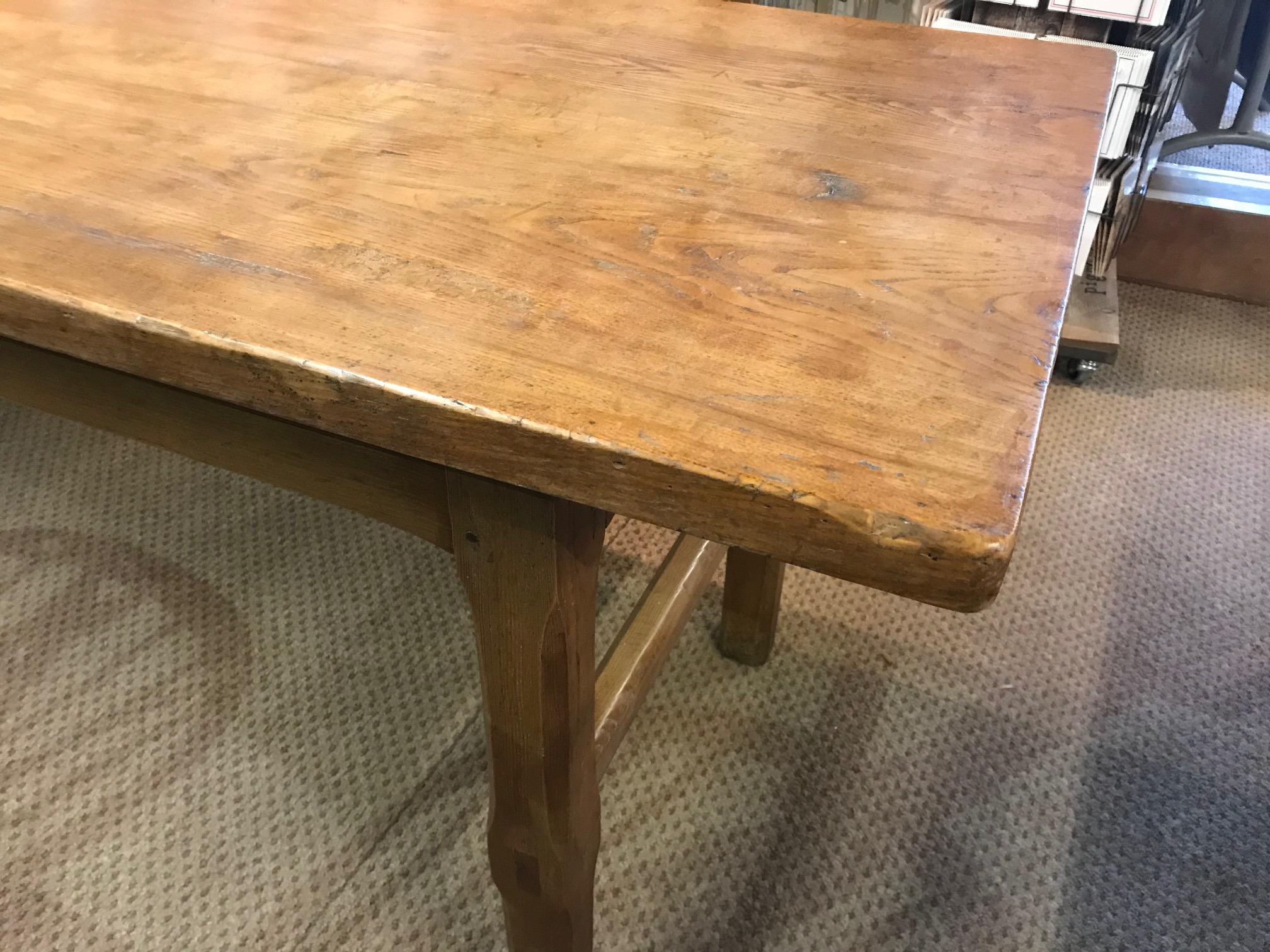 french plank top table
